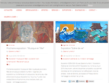 Tablet Screenshot of galerienumero1.com